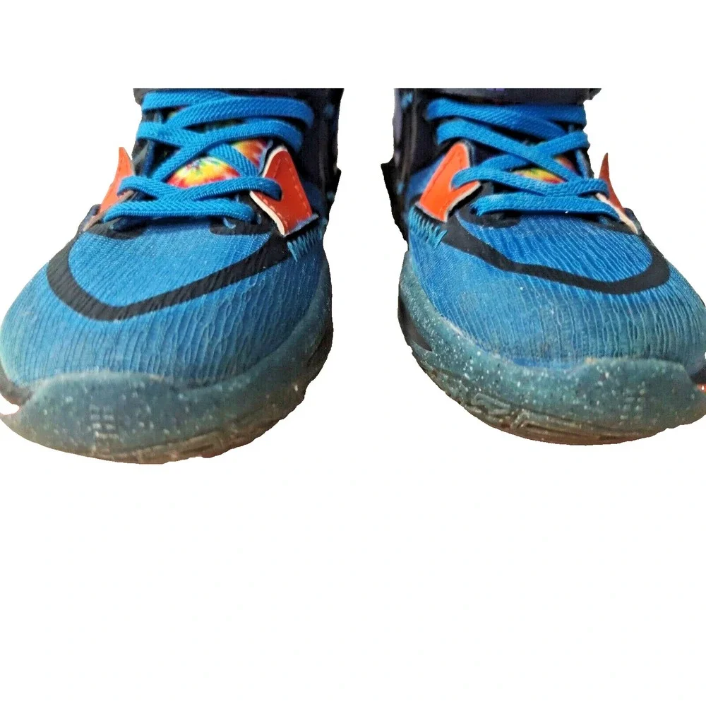 Nike Kyrie Infinity SE Blue Tie Dye Basketball Sneaker DM3895-410 Size 12C - Picture 5 of 8
